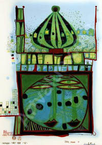 Hundertwasser - Homo Humus Come Va - 10,002 Nights - 07892